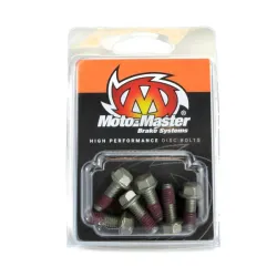 Moto-Master, Disc bolt M6*16 Hexagon 6pcs, REAR FRONT