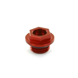 Holeshot, Oil Filler Plug, RED