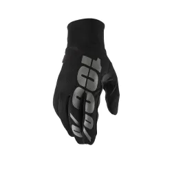 100%, HYDROMATIC WATERPROOF GLOVES, ADULT, BLACK