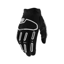 100%, AIRMATIC 2 Gloves Black, ADULT, BLACK