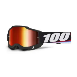 100%, ACCURI 2 Goggle Magnus - Red Mirror Lens, ADULT