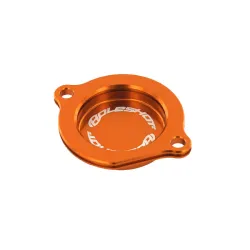 Holeshot, Oil Filter Cover, ORANGE