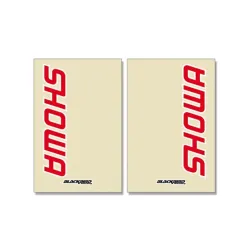 Tecno-X, Fork protection sticker Showa Transparent