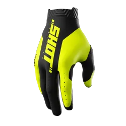 Shot, GLOVES LITE SKIN, ADULT, NEON YELLOW