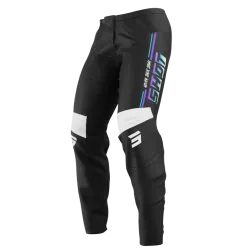 Shot, PANTS DEVO BLOCK, ADULT, BLACK PURPLE