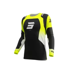 Shot, JERSEY CONTACT IONYX, ADULT, BLACK NEON YELLOW