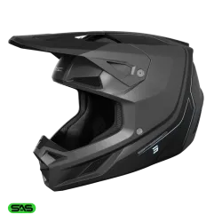 Shot, HELMET SPEED FURY GREY, MATT, ADULT