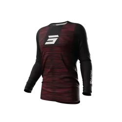 Shot, JERSEY CONTACT SKILL, ADULT, BLACK RED