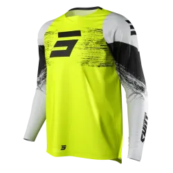 Shot, RAW JERSEY BURST, ADULT, S, NEON YELLOW