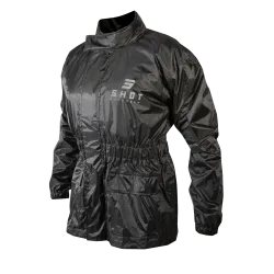 Shot, RAIN JACKET 2.0, ADULT, BLACK