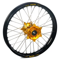 Haan Wheels, Complete Wheel, REAR, 12", BLACK GOLD